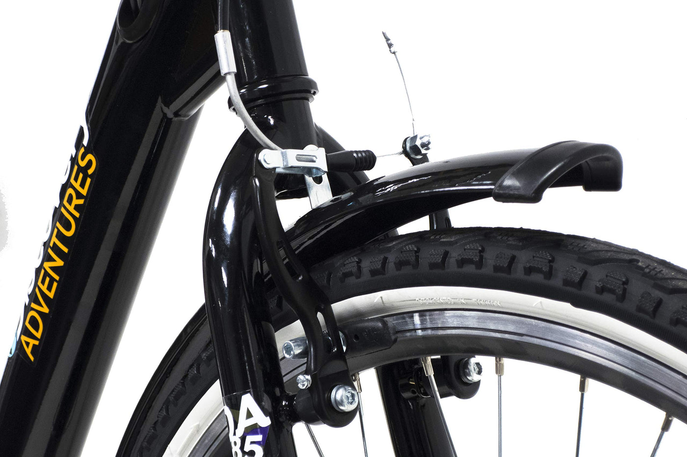 Denver Discovery E4000 E-Bike, City Bike mit 26 Zoll Rädern, Shimano 6-Gang-Schaltung für Damen, Schwarz