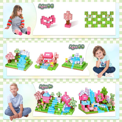 Coolzon Magnetische Bausteine Blöcke 154 Stück, Magnetbausteine Build Mine Magnete Welt Set,Montessori Spielzeug & Knobelspiele, Magnetisches Spielzeug für Jungen und Mädchen ab 3 4 5 6 7 8 9 Jahre