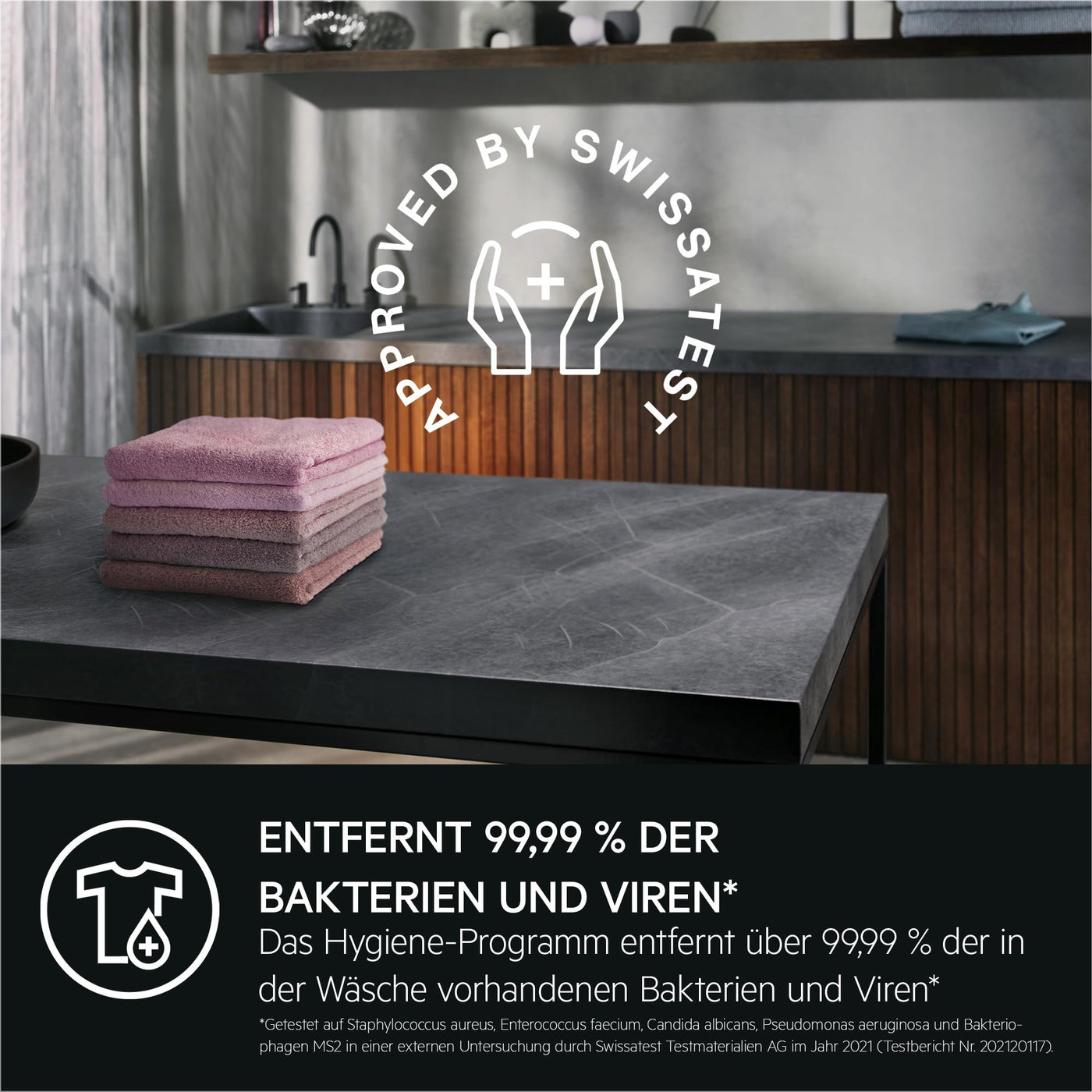 AEG LWR7S65690 Waschtrockner / Serie 7000 mit DualSense / 9 kg Waschen / 5 kg Trocknen / D / energiesparend / Mengenautomatik / Nachlegefunktion / ProSteam - Auffrischfunktion / 1600 U/min