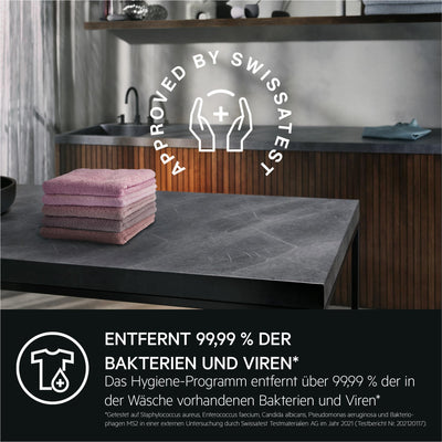 AEG LWR7S65690 Waschtrockner / Serie 7000 mit DualSense / 9 kg Waschen / 5 kg Trocknen / D / energiesparend / Mengenautomatik / Nachlegefunktion / ProSteam - Auffrischfunktion / 1600 U/min