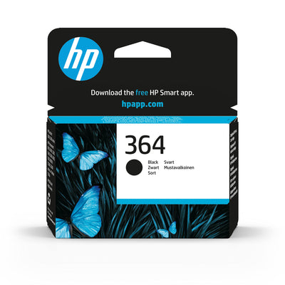 HP 364 (CB316EE) Original Druckerpatrone Schwarz für HP DeskJet 3070A, 35xx, HP OfficeJet 4620, 4622, HP Photosmart