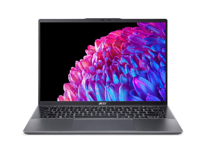 acer Swift Go 14 OLED (SFG14-63-R81N) Ultrathin/Laptop, 14" WQ2.8K OLED Display, AMD Ryzen 7 8845HS, 32 GB RAM, 1 TB SSD, AMD Radeon Grafik, Windows 11, QWERTZ Tastatur, grau