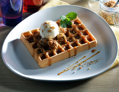 Tefal OptiGrill Waffelplatten, passend für OptiGrill+ und Elite Modell, inklusive Schöpfkelle, schwarz, XA7248