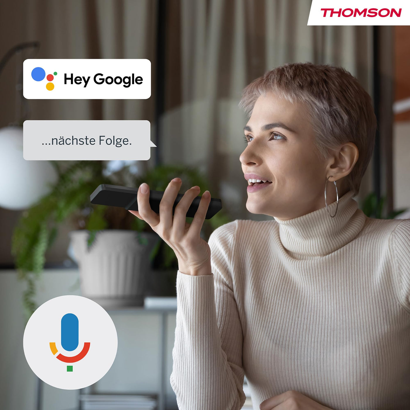 Thomson 32 Zoll (81cm) Google TV FHD Sprachsteuerung Smart TV - 32FG2S14-2024