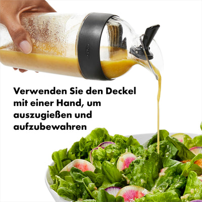 OXO Good Grips Salatdressing-Shaker groß, 350 ml – schwarz