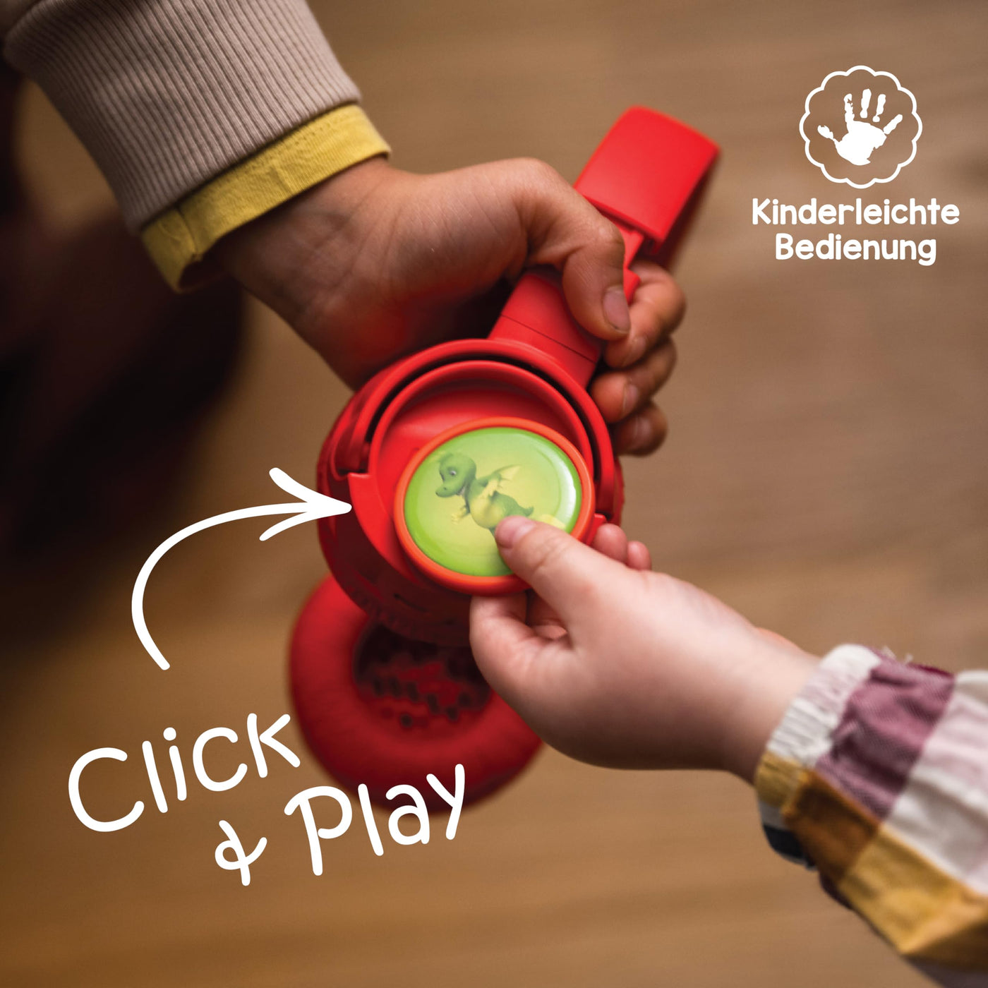 Kekz Starterset: Kekzhörer blau inkl. Cookie Crew Hörspiel & Wunderkekz, Amazon exklusiv mit 2x Audiochip „Die Schule der magischen Tiere“, Kopfhörer für Kinder, Reisekopfhörer für unterwegs & zuhause