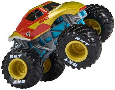 Monster Jam - Zweier-Pack Original Monster Trucks im Marvel Superhelden-Design, zum Spielen und Sammeln, Maßstab 1:64, ab 3 Jahren (Sortierung mit verschiedenen Truck-Paarungen, Zufallsauswahl)