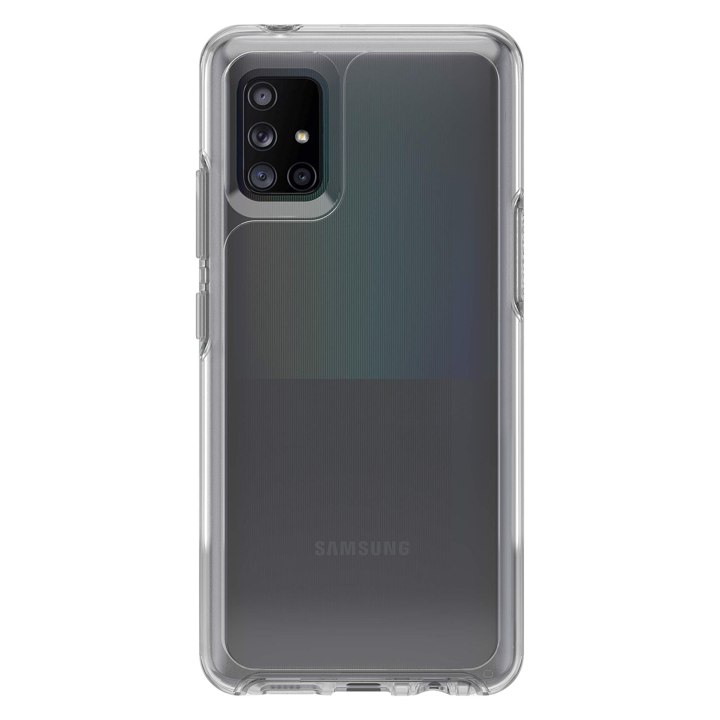 OtterBox Symmetry Clear Hülle für Samsung Galaxy A51 5G, stoßfest, sturzsicher, schützende dünne Hülle, 3X getestet nach Militärstandard, Transparent