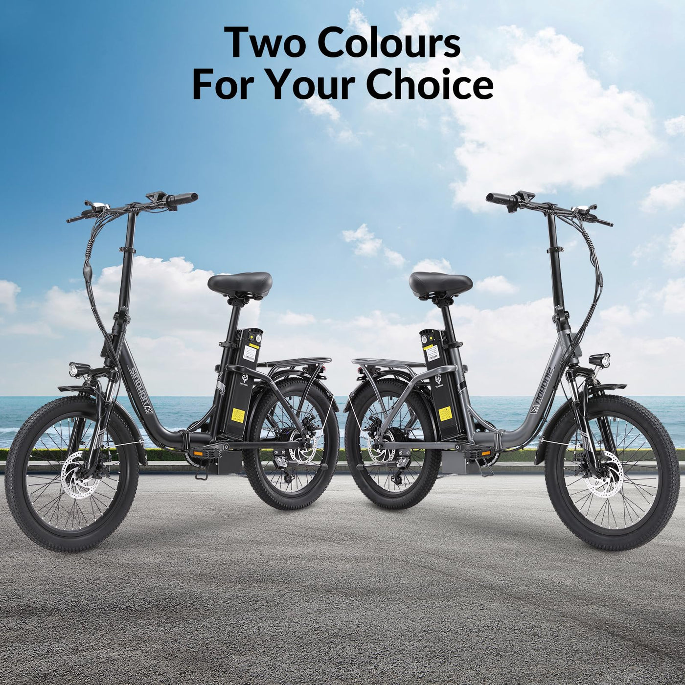 KIMDYMA C20 250W Faltbares E-Bike 120KM Reichweite 36V Akku 25km/h 7-Gang Leichtes Pedelec mit Drehmomentsensor Faltrat für Stadtpendler (schwarz)