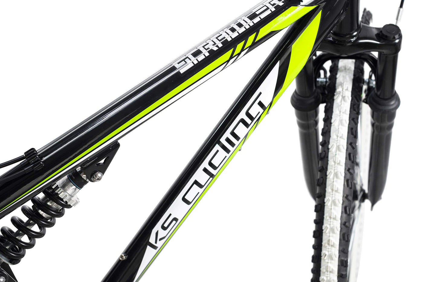 KS Cycling Mountainbike MTB Fully 26" Scrawler schwarz RH 51 cm