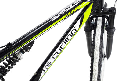 KS Cycling Mountainbike MTB Fully 26" Scrawler schwarz RH 51 cm