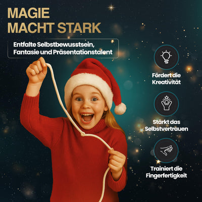 Ehrlich Brothers Adventskalender 2025 - Weihnachtskalender der Magie mit 24 Zaubertricks für Kinder ab 7 Jahren von Clementoni 59407