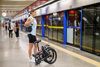 Licorne Bike Phoenix 2D 20 Zoll Aluminium Faltrad Klapprad Scheibenbremse Discbremse Faltfahrrad Herren Damen 7 Gang Kettenschaltung Folding City Bike Alu-Rahmen StVZO