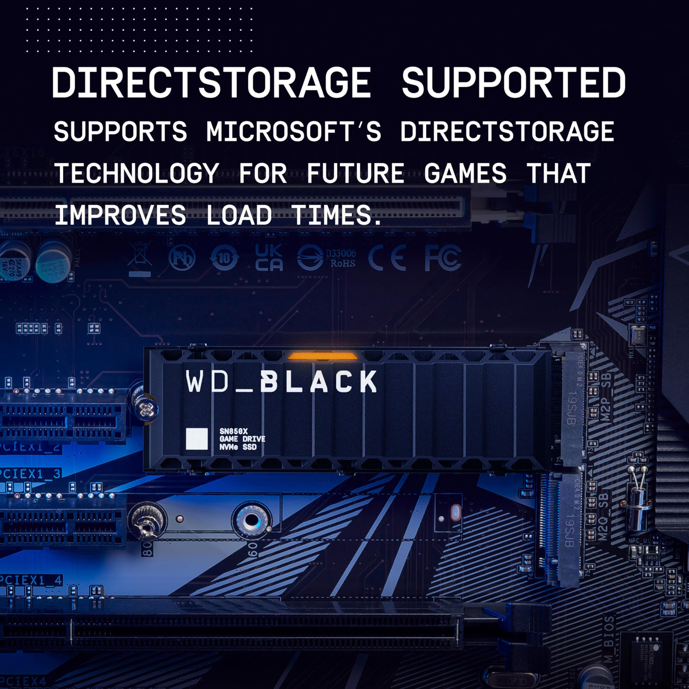 WD_Black SN850X NVMe SSD mit Heatsink 4 TB interne SSD (Gaming Speicher, PCIe Gen4-Technologie, lesen 7.3 MB/s, Schreiben 6.600 MB/s) Schwarz