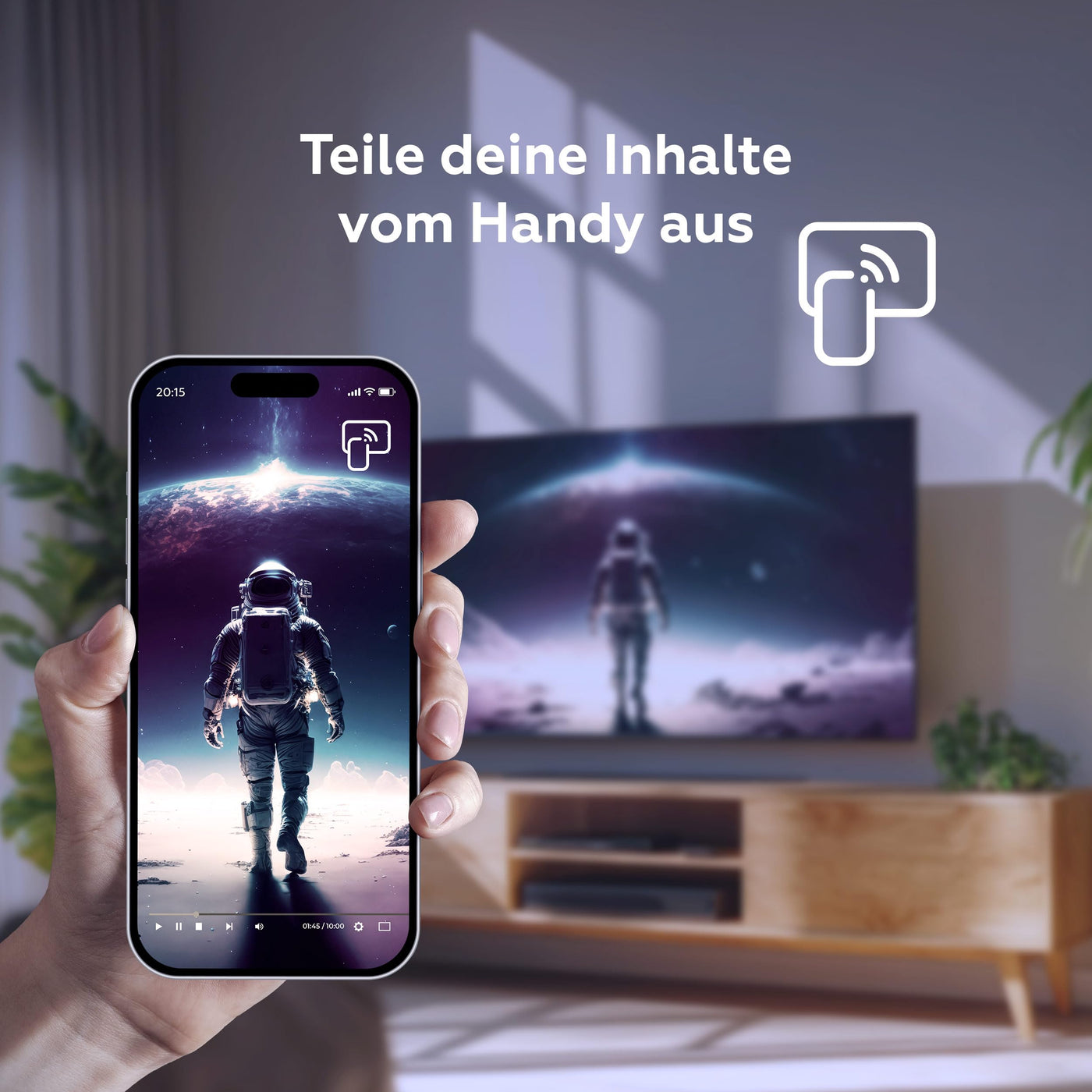 TD Systems - 24 Zoll Smart TV, HD DVB-T2/C/S2 Television, Android 11, Modell 2024, Fernseher mit 2 Jahren Garantie - PRIME24C19GLE