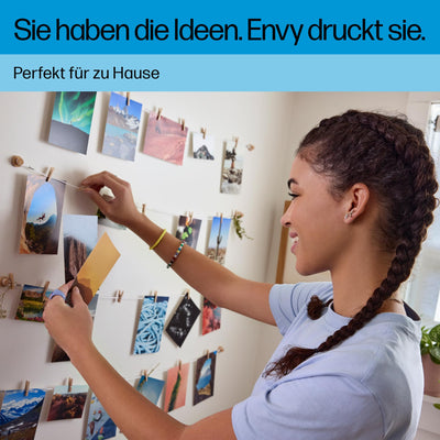 HP ENVY 6120e , Multifunktionsdrucker, 3 Monate gratis drucken mit HP Instant Ink inklusive, Drucken, Kopieren, Scannen, Mobiler Faxversand, Wi-Fi, Beidseitiger Druck