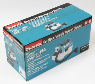 Makita DVC750LZX3 Akku-Staubsauger 18 V (ohne Akku, Ohne Ladegerät)