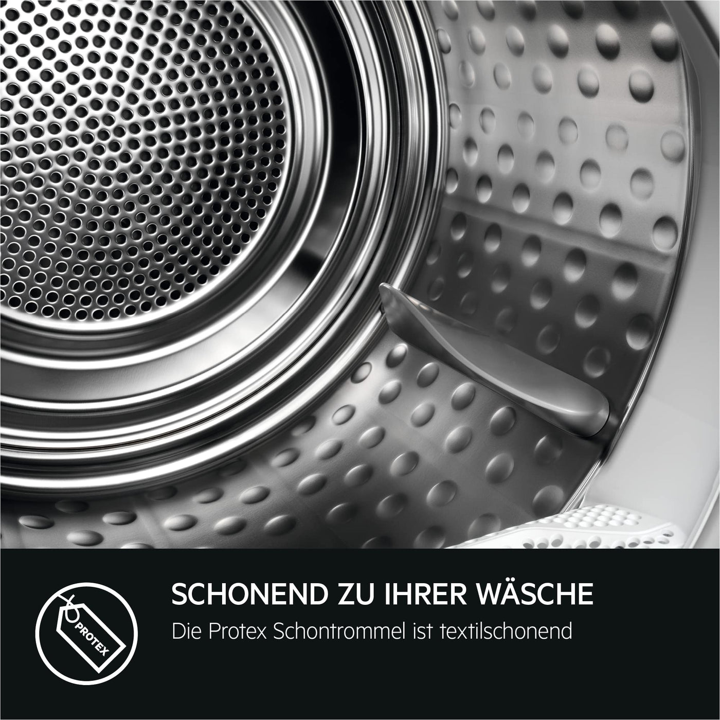 AEG Wärmepumpentrockner 8 kg – Serie 7000 SensiDry schonendes & energiesparendes Trockenverfahren – A++ – Mengenautomatik – Schontrommel – Knitterschutz – TR7T60580