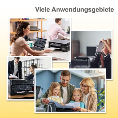 youprint Bundle TR7650 Multifunktionsgerät (Drucker, Scanner, Kopierer) mit 5 XXL Druckerpatronen