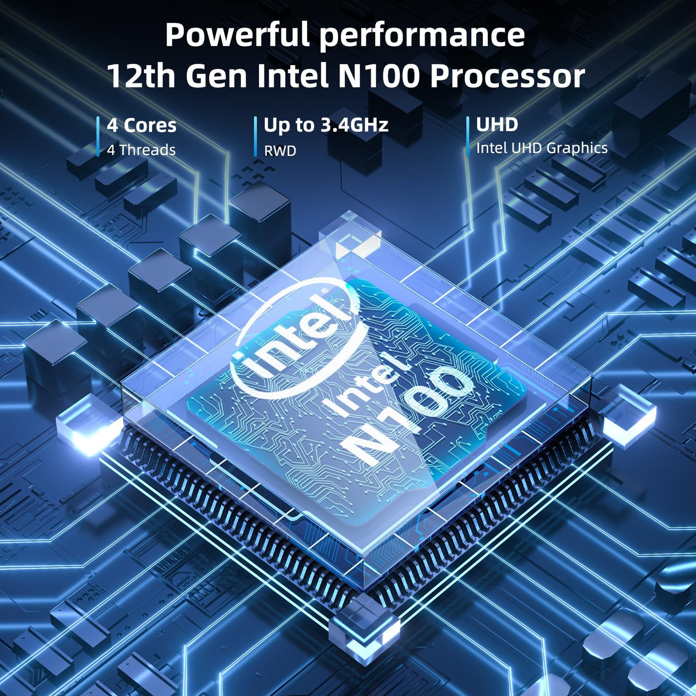 Crelander 2-in-1-Mini-Laptop | 8-Zoll-Touchscreen tragbarer kleiner Taschencomputer | Intel N100 Prozessor der 12. Generation | 12 GB DDR5 RAM 1 TB SSD | PD 30 W Aufladung | WiFi6 BT5.2 | Tastatur mit