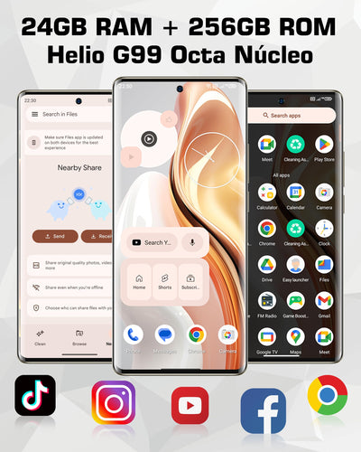 Ulefone Note 17 Pro Smartphone Ohne Vertrag, 24+256GB Android 13 Handys, 3D-gebogener Bildschirm 6,78 AMOLED-Kamera 108MP+32MP, 5050mAh/33W, Dual-SIM 4G/NFC/Fingerabdruck auf dem Bildschirm/GPS/OTG