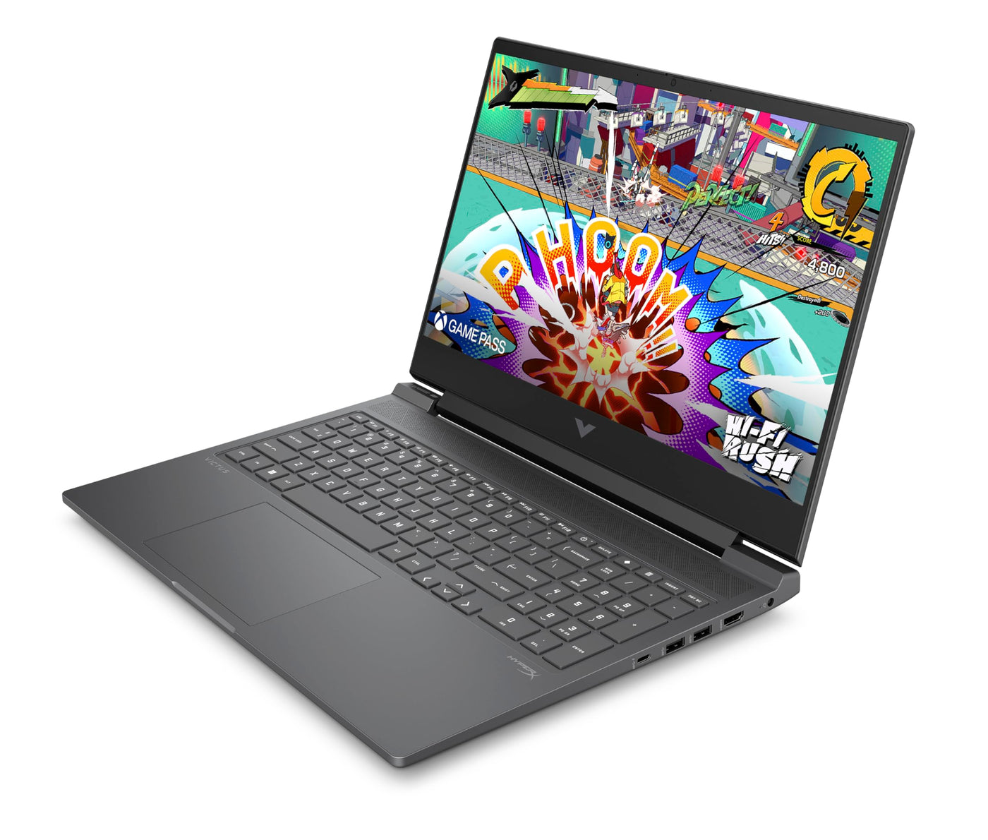 HP VICTUS Gaming Laptop, 16,1" FHD Display 144Hz, AMD Ryzen 7 8840H, 32 GB DDR5 RAM, 1 TB SSD, NVIDIA GeForce RTX 4060 (8GB), QWERTZ, Windows 11, Schwarz