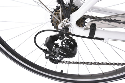 KS Cycling Trekkingrad Damen Alu-Rahmen 28'' Metropolis weiß RH 48 cm Flachlenker