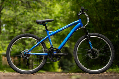 Huffy Extent Junior Mountainbike 24" - Blau 18-Gang