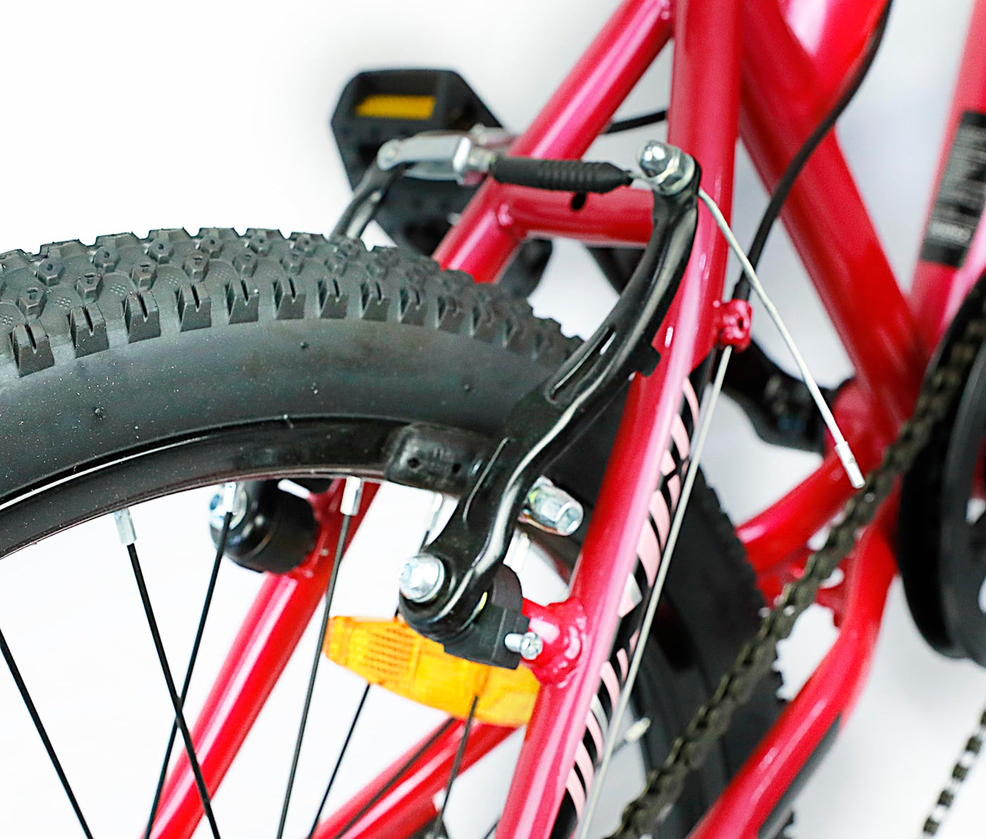 Sinaopus Vankel Kinderfahrrad 20 Zoll Kinderfahrrad Mountainbike Jungen Mädchen, 6 Gang, Kettenschaltung, 20 Zoll - 6-9 Jahre mit Hochwertige Scheibenbremsen(Rot) (Rot)