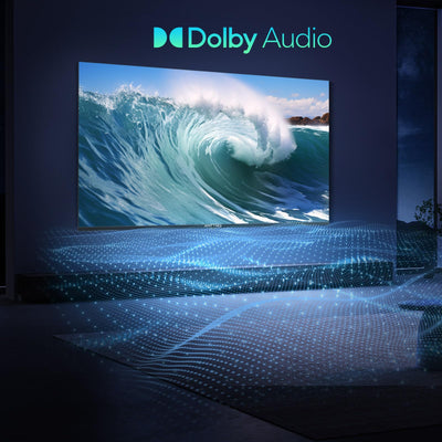 Antteq S50-AU1Q1 Fernseher 50 Zoll (126cm) Smart TV,Android TV,4K Ultra HD,Triple Tuner,Google Play Store,DAZN,Bluetooth-Sprachfernbedienung,WiFi