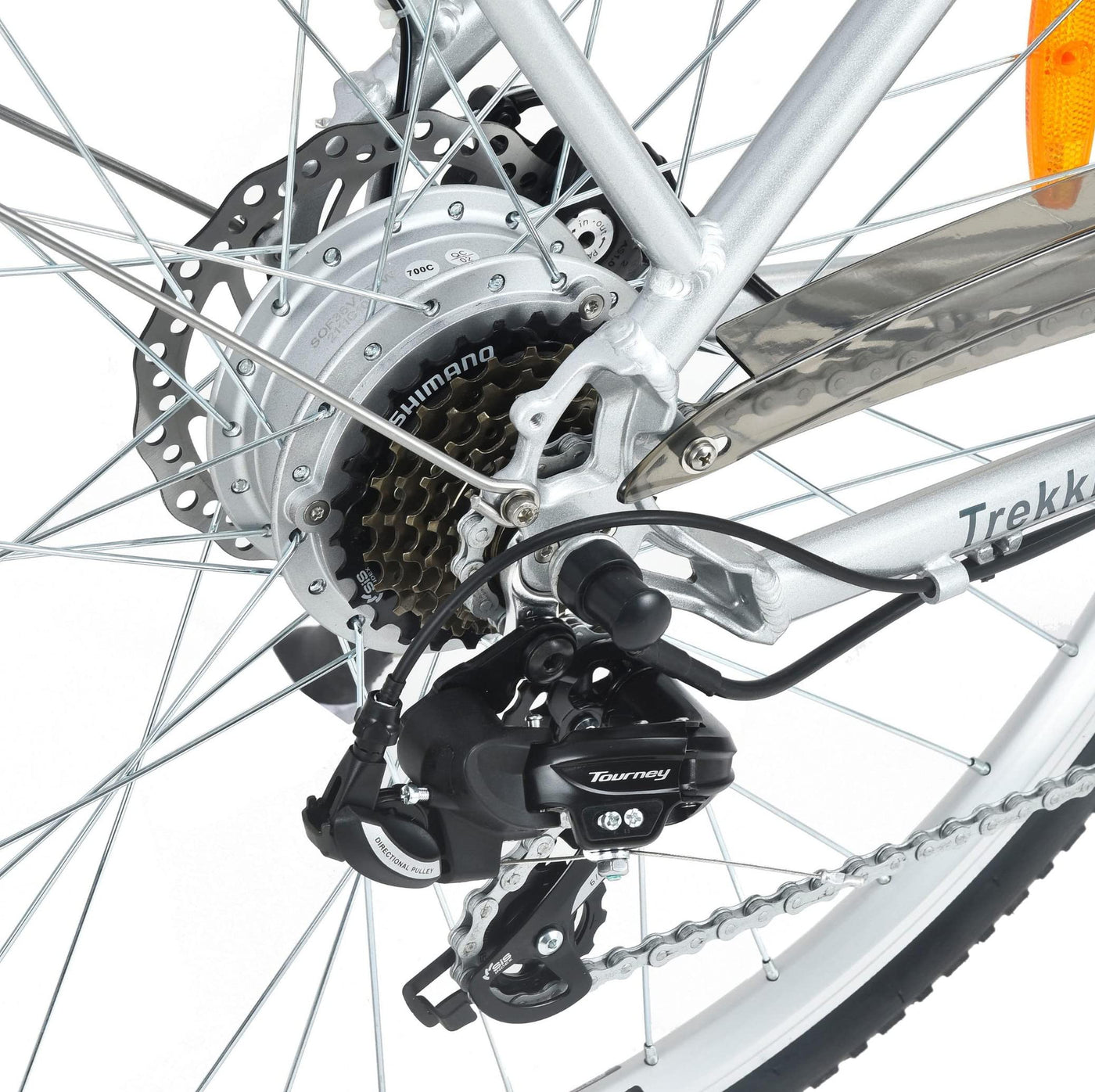 smartEC Trek-28D E-Bike Damen Trekking 250W Hinterradmotor Li-Ion-Akku 36V/13Ah Elektrofahrrad 28 Zoll Reichweite 90km bis 25 km/h Trekking City (Blau)
