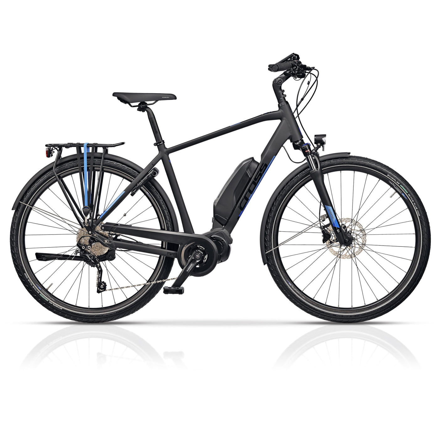 28 Zoll E-Bike Herren Trekking Fahrrad V-Tron Shimano STеPS E-6100 504Wh 10 x Gang DEORE RDT-6000 SGSL - Rahmen 52cm 56cm 60cm - Mod 2024 (56cm (Körpergröße 175-185cm))