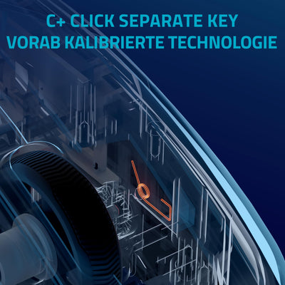 Rapoo VT0PRO kabellose 2,4 GHz High-Performance Gaming-Maus mit 26000 DPI optischem Sensor, 50 G Beschleunigung, 650 IPS, bis zu 160h Akkulaufzeit, PC/Mac - Schwarz