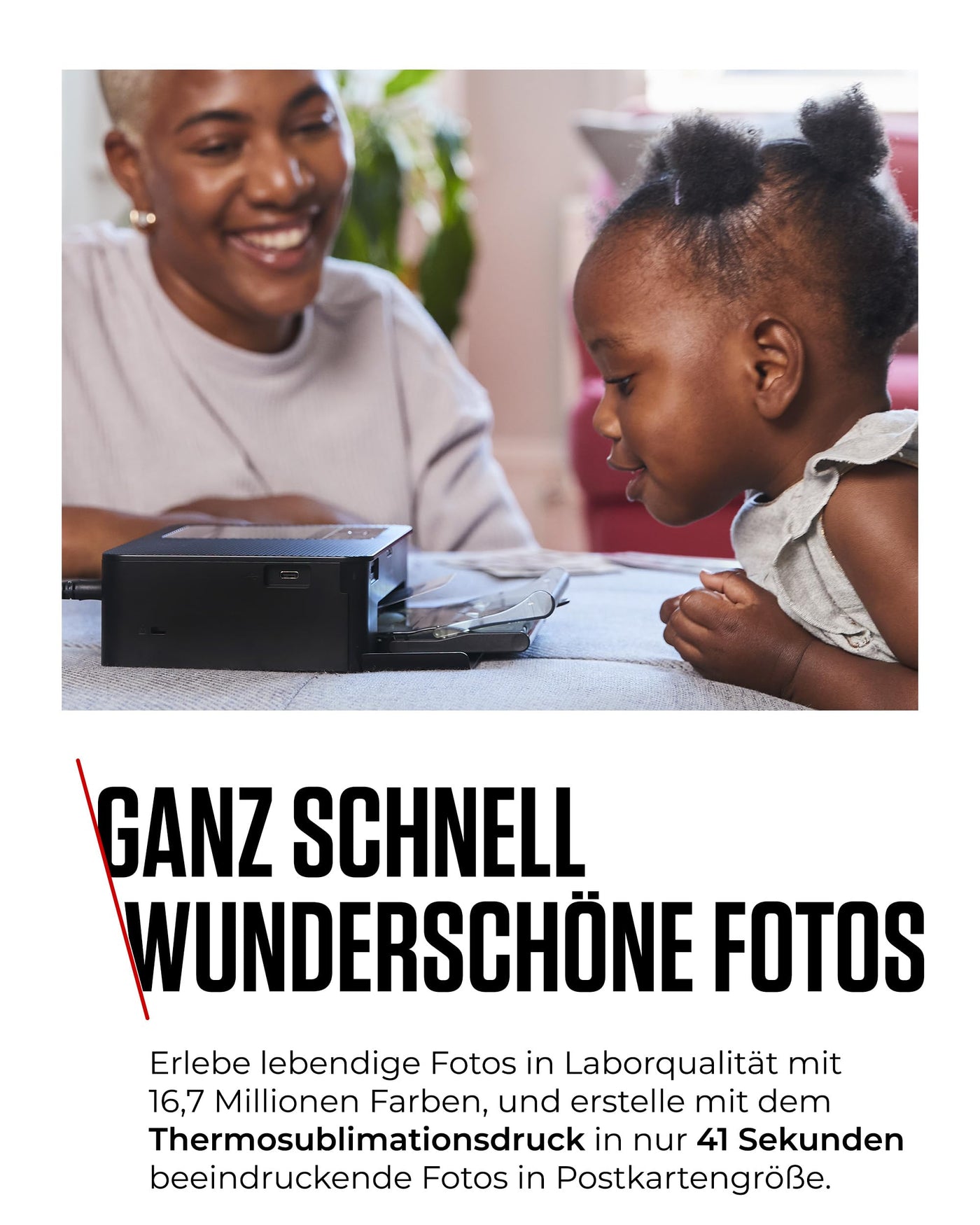 Canon SELPHY CP1500 Mobiler Fotodrucker mit Papierset, Weiß - Drahtloser Bluetooth-Drucker mit Zubehör - Kompakt und Leicht - Mi 54 Blatt Papier im 4x6 Postkartenformat