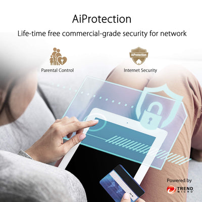 ASUS ZenWiFi XD4 Plus 3er Set AX1800 Whole-Home Mesh WiFi 6 System kombinierbarer Router (bis zu 445m² Abdeckung, AiMesh, AiProtection, Wandbefestigung, App Steuerung) weiß