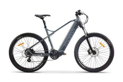 moma bikes Elektrische Fahrrad EMTB 27,5", Shimano 24 Gänge & hydraulische Scheibenbremsen, Integrierter Akku Ion Lithium 48V 13Ah