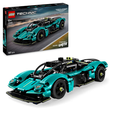 LEGO Technic Aston Martin Valkyrie Rennwagen Spielzeug - Modell-Bauset mit V12-Motor und aufklappbaren Flügeltüren - Sammlergeschenk für Jungen und Mädchen ab 9 Jahren - 42208