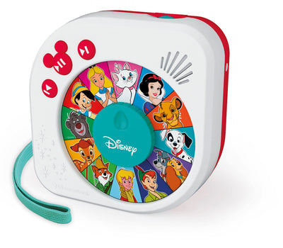 Disney Baby Es war einmal Hörspielbox - Märchenerzähler mit spannenden Disney Märchen - Spielzeug mit Kindergeschichten für Kinder ab 3 Jahren, 59288 von Clementoni