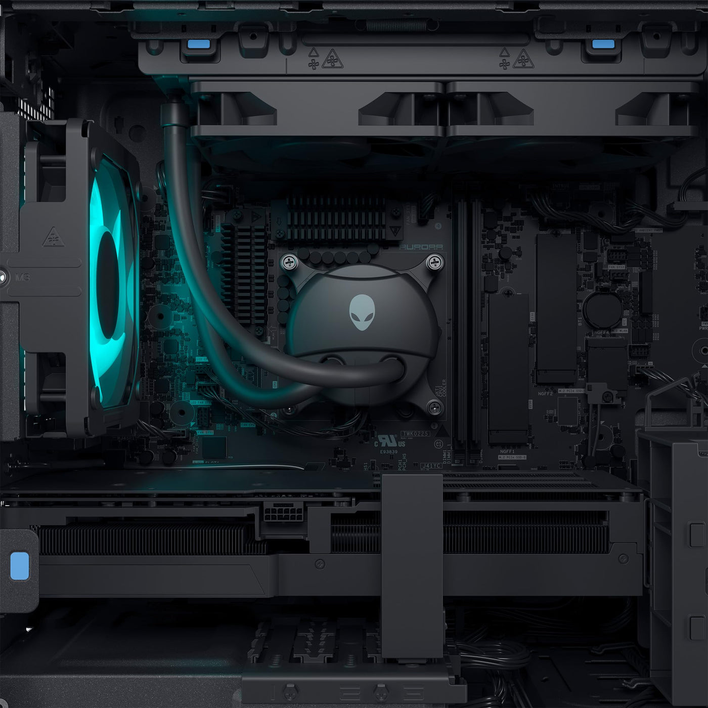 Alienware Aurora R16 Gaming Desktop , 13th Gen Intel Core i7, 16Go RAM, Intel Wi-Fi 6, 512GB SSD, 1TB HDD, NVIDIA GeForce RTX 4060, Basalt Black