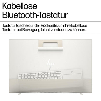 HP Envy Move All-in-One PC, 23,8" QHD Display, Intel Core i5-1335U, 16 GB DDR5 RAM, 512 GB SSD, Intel UHD Grafik, Windows 11 Home, Weiß