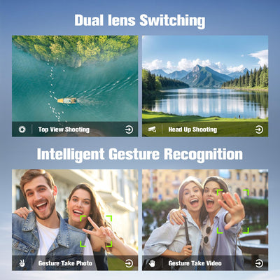 Drohne mit Kamera 4K für Kinder mit Bürstenlose Motor, RC Drone Quadcopter mit WiFi Übertragung, 38 mins Lange Flugzeit, Anfänger Drohne Spielzeug Geschenke für Jungen Mädchen (Green)