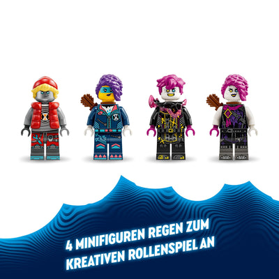 LEGO DREAMZzz 2-in-1 Coopers Dino-Mech C-Rex, Spielzeug-Pterodaktylus, T.Rex-Actionfigur für Jungen und Mädchen, kreatives Spielzeug, Abenteuer-Set, Geschenk für Kinder ab 9 Jahren 71484