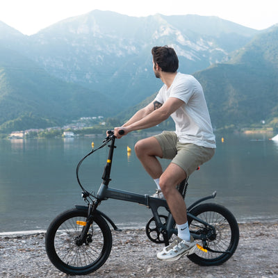 A Dece Oasis ADO Air20S e-Bike Elektrofahrrad, ebike Damen/ebike Herren,Bike,klapprad,E-Faltrad Riemenantrieb,17,5 kg, ADO Smart APP,2,4" LCD,20zoll