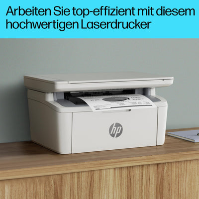 HP LaserJet MFP M140w Multifunktions-Laserdrucker, Monolaser, Drucker, Scanner, Kopierer, Duplex-Druck, DIN A4, WLAN, Airprint, Schwarz-weiß-Drucker