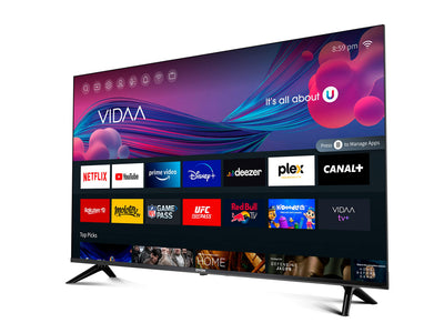 DYON Smart 55 VX 139 cm (55 Zoll) Fernseher (4K UHD Smart TV, HD Triple Tuner (DVB-C/-S2/-T2), App Store, Prime Video, Netflix, YouTube, DAZN, Disney+) [Mod. 2023]