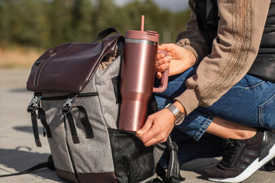 Milu Thermobecher 1200ml mit Strohhalm und Henkel – 48h Eis/24h kalt/12h heiß Edelstahl Tumbler 40oz mit Griff - Isolierbecher to go - Isolierflasche Trinkflasche doppelwandig isoliert (Gravur, 1,2L)