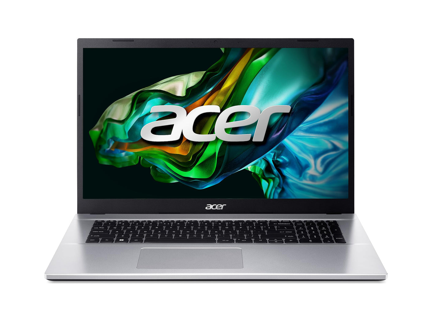 Acer Aspire 3 (A317-54-58K7) Laptop | 17,3" FHD IPS Display | Intel Core i5-1235U | 16 GB RAM | 1 TB SSD | Intel Iris Xe Grafik | Windows 11 | QWERTZ Tastatur | Silber