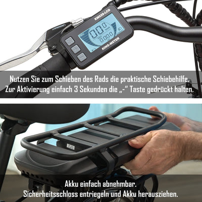 TELEFUNKEN E-Bike Damen 28 Zoll, Elektrofahrrad Alu mit 7-Gang Nabenschaltung - Pedelec Citybike, Mittelmotor 250W & 13Ah / 36V Lithium-Ionen-Akku, RC890 Multitalent