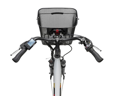 TELEFUNKEN E-Bike Elektrofahrrad Alu 28 Zoll mit 7-Gang Kettenschaltung, Pedelec Citybike leicht mit Fahrradkorb, 250W und 10,4Ah, 36V Sitzrohrakku, RC822 Multitalent
