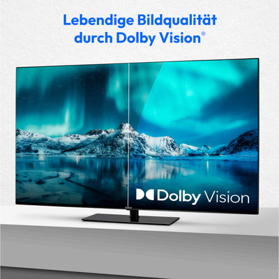 MEDION X15036 (MD 30251) 125,7 cm (50 Zoll) Fernseher (Fire TV, 4K Smart TV, Dolby Vision HDR, Dolby Atmos, Netflix, Prime Video)